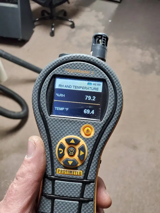 Moisture meter humidity assessment for Mold Remediation & Removal in Cibolo